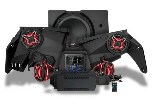  240-X32-PHZ4V / 2017-2026 Can-Am X3, Phase-4 V-Spec 4-Speaker 1650watt System w/JVC